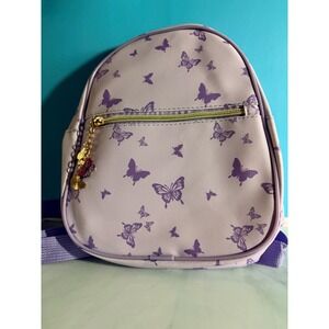 Butterfly Mini Backpack, with Butterfly Charms